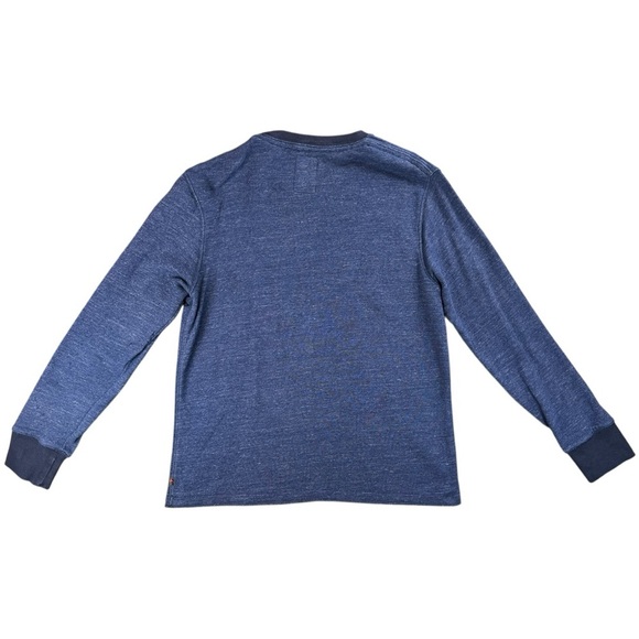 Relwen Men’s Windsurf Crew Sweater In Color Navy Marl Size XL - Picture 6 of 8